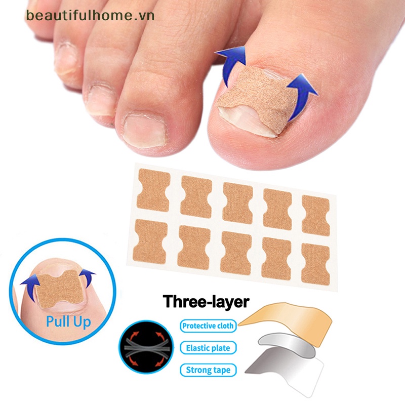 Set 50 Miếng Dán Chỉnh Sửa Móng Chân Tiện Dụng