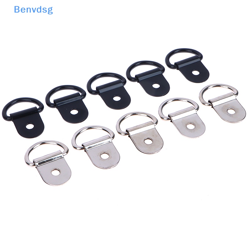Bộ 10 Móc Kéo Dây Hình Chữ D Bằng Thép Không Gỉ Tiện Dụng