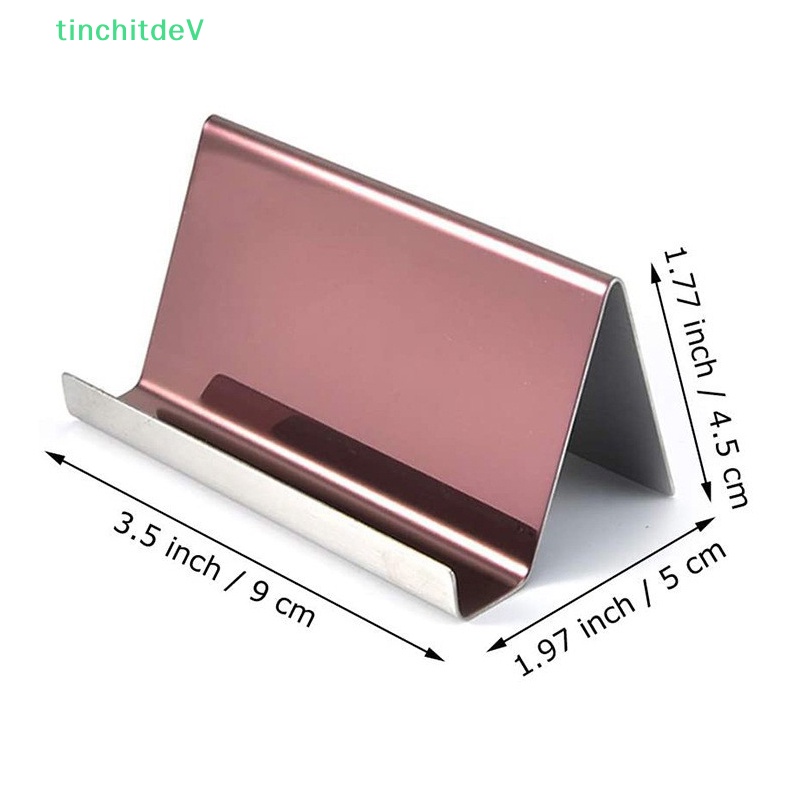 Giá Đỡ Bảng Tên / Điện Thoại Để Bàn Bằng Kim Loại Tiện Dụng