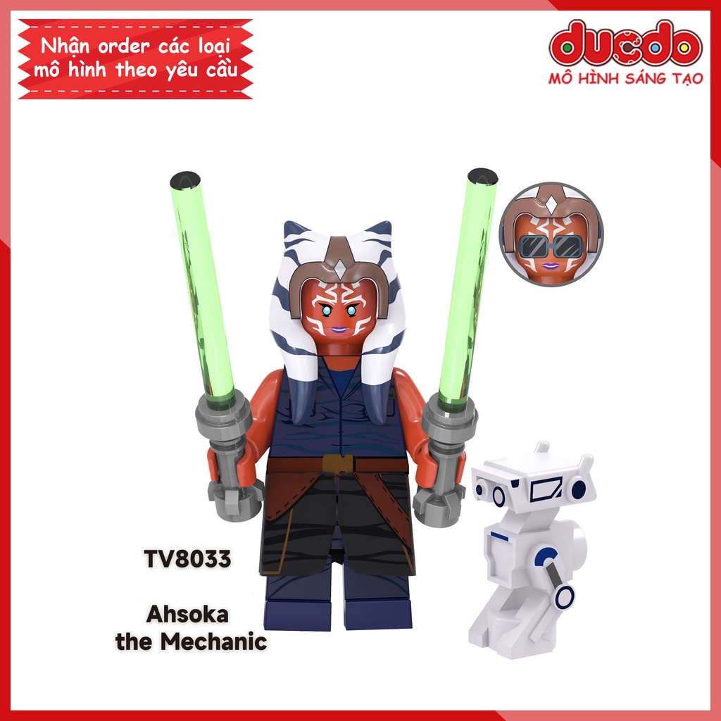 Minifigures nhân vật Chiến tranh giữa các vì sao - Đồ chơi Lắp ghép Xếp hình Mini Mô hình TV6105