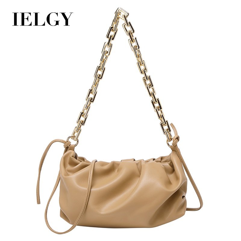 Túi Đeo Chéo Vai Bằng Da Mềm Hình Đám Mây Thời Trang Sành Điệu Cho Nữ