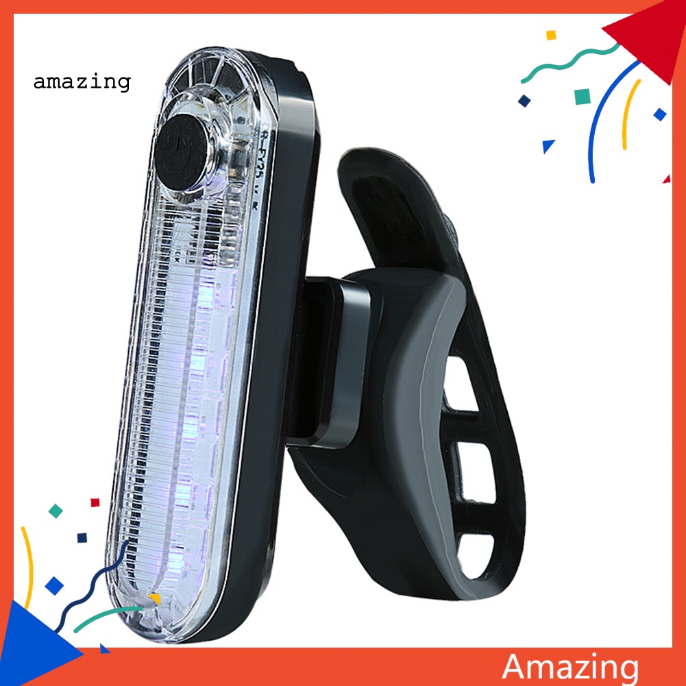 Đèn LED Cảnh Báo An Toàn 4 Chế Độ Kèm Sạc USB Chuyên Dụng Cho Xe Đạp