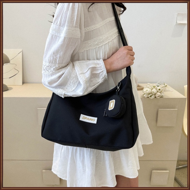 Túi Đeo Vai Màu Sắc Thời Trang Sức Chứa Lớn Cho Nữ