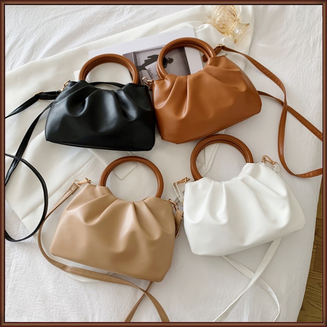 Túi Xách Da Pu Mini Hình Đám Mây Xinh Xắn Cho Nữ