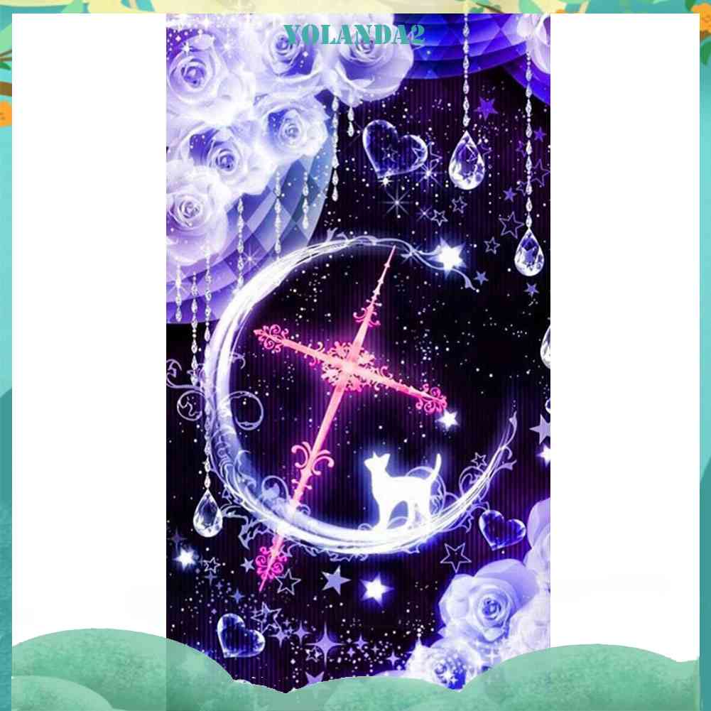 Bộ Tranh Đính Đá Kim Cương Toàn Bộ Hình Vẽ Chữ Thập Diy