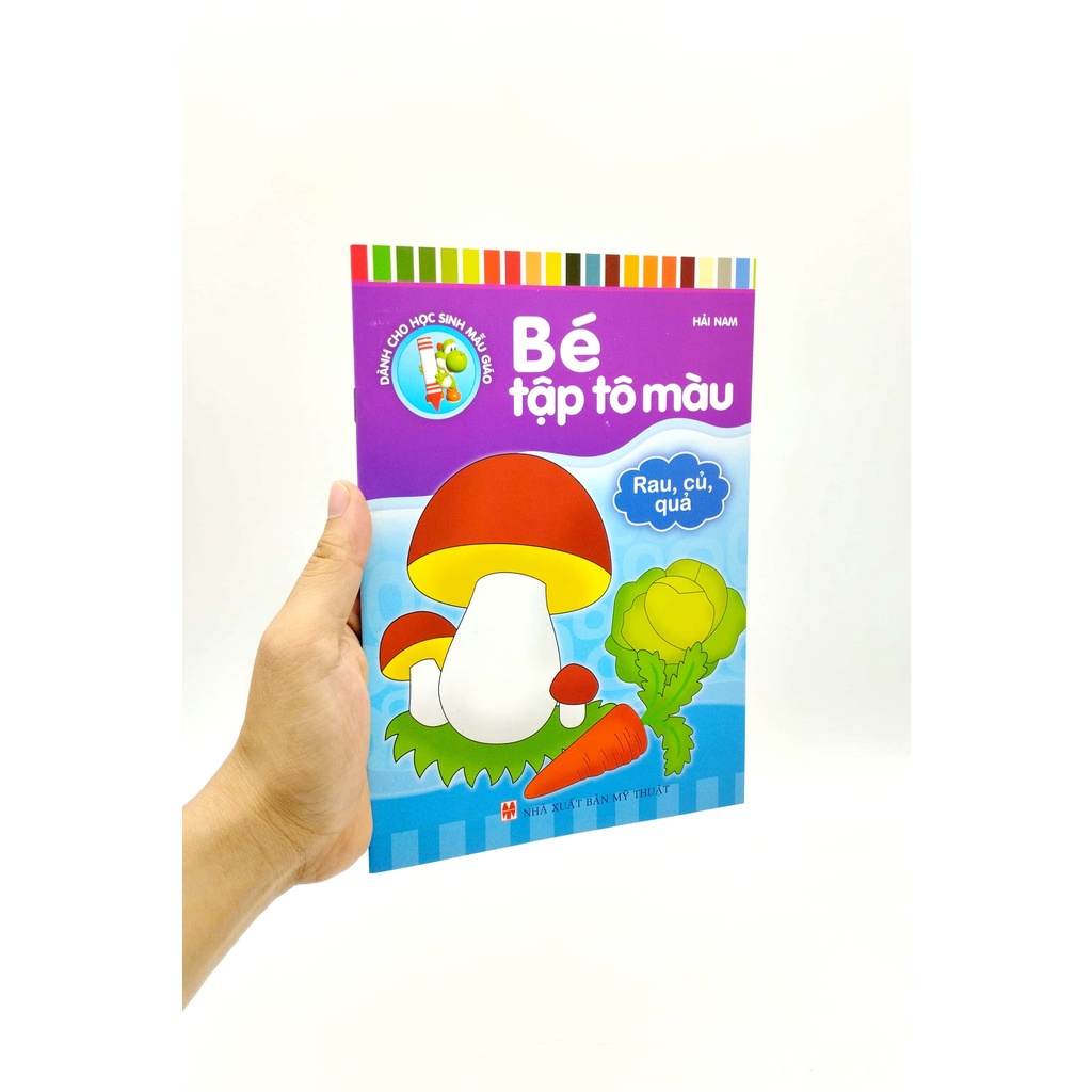Sách Bé Tập Tô Màu - Rau, Củ, Quả