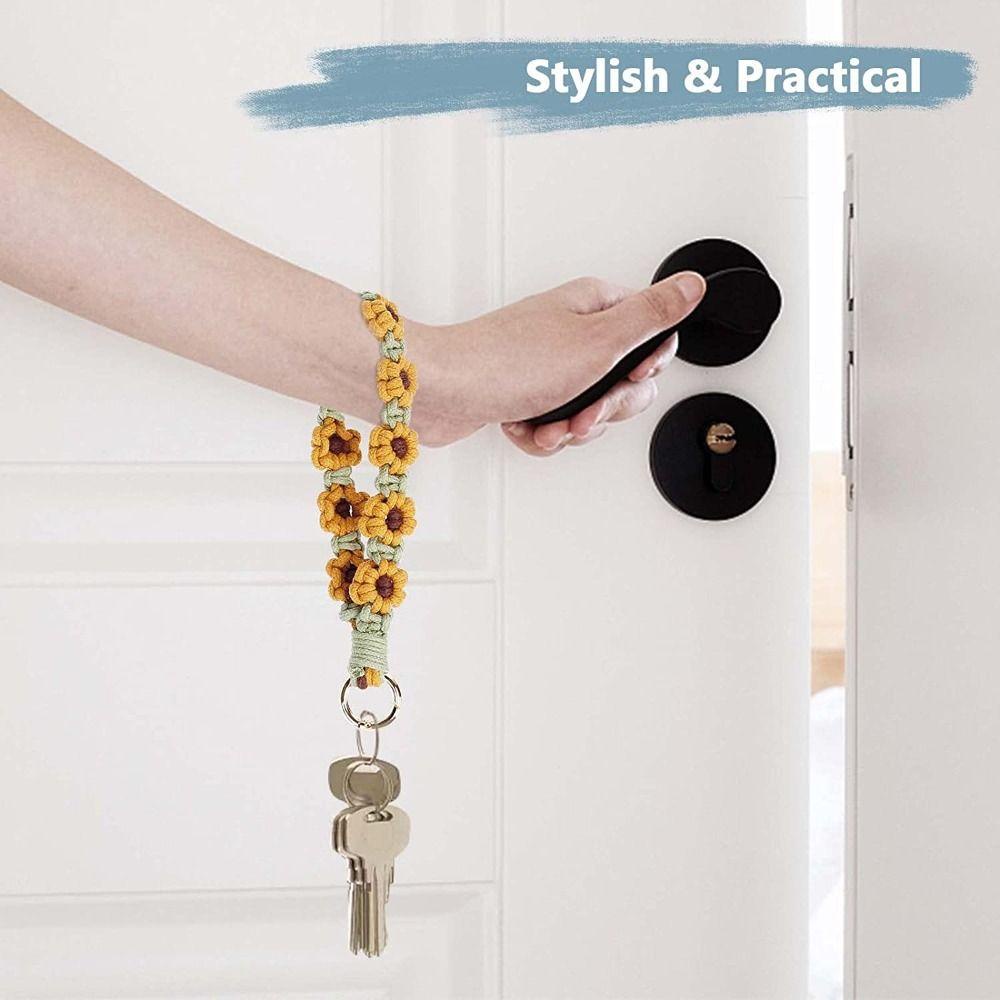 Dây Đeo Cổ Tay Có Móc Khóa Phong Cách Boho