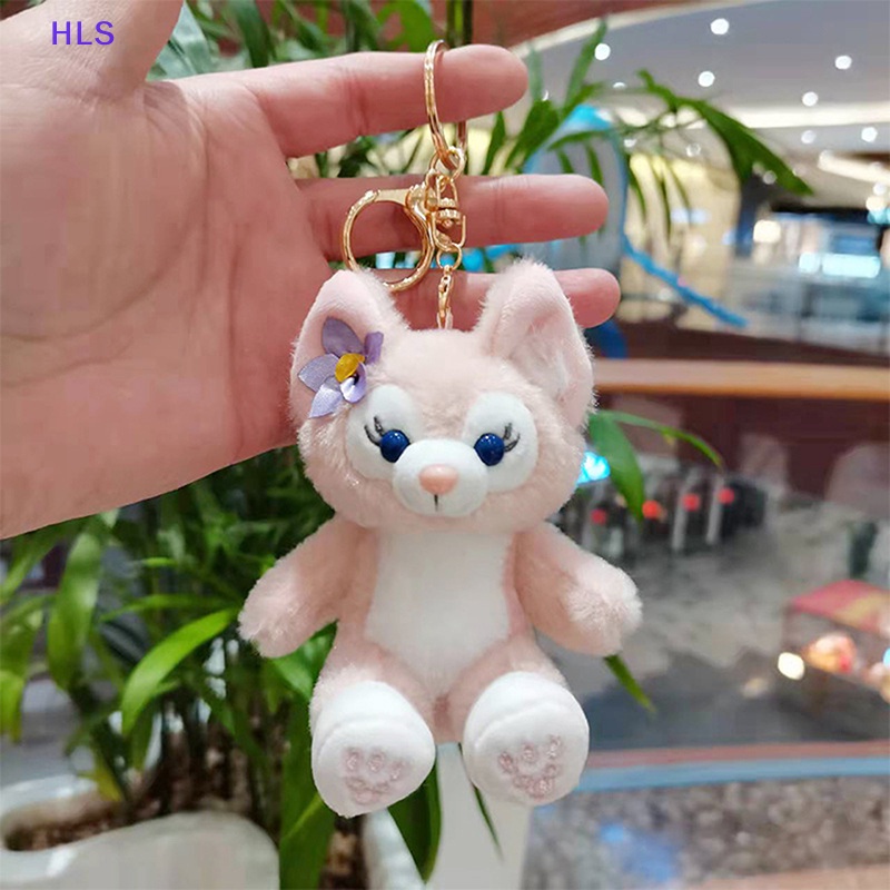 Móc Khóa Hình Thú Nhồi Bông Disney Lina Bell Fox Dễ Thương