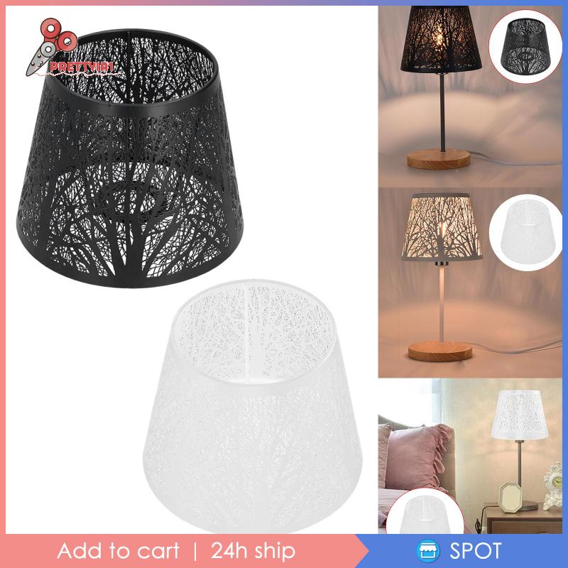 [Prettyia1] Ốp Chụp Đèn Bàn E27