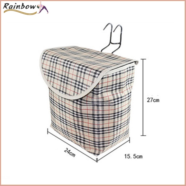 Giỏ Xe Đạp Chất Liệu Canvas Dày Dặn Chống Thấm Nước Kích Thước 28cmx26cmx16cm