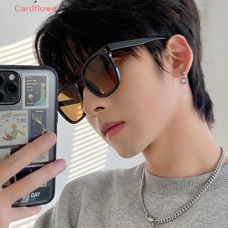 &lt; Cardflower &gt; Kính Râm Vuông Thời Trang Hip Hop Mới Cao Cấp Dành Cho Nam Nữ