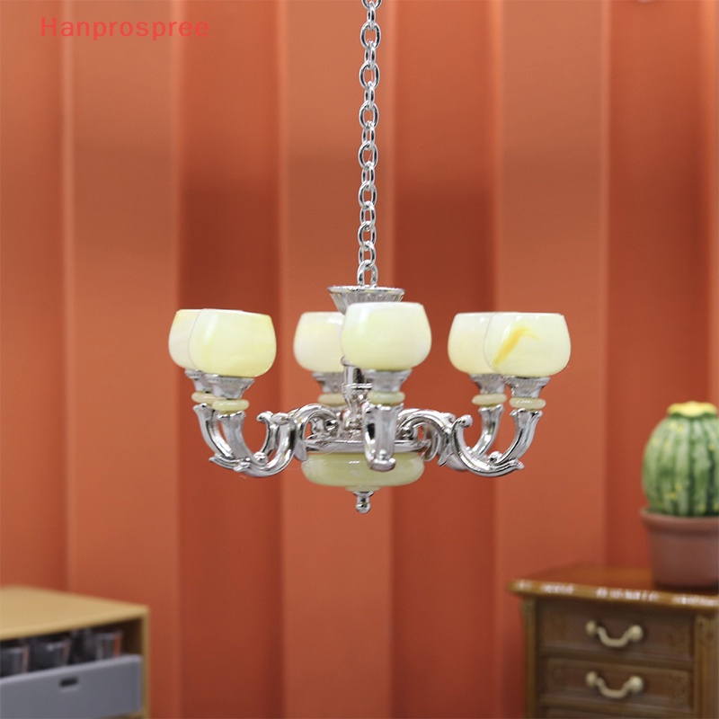 1 Mô Hình Đèn Trang Trí Nhà Búp Bê Mini Phong Cách Vintage