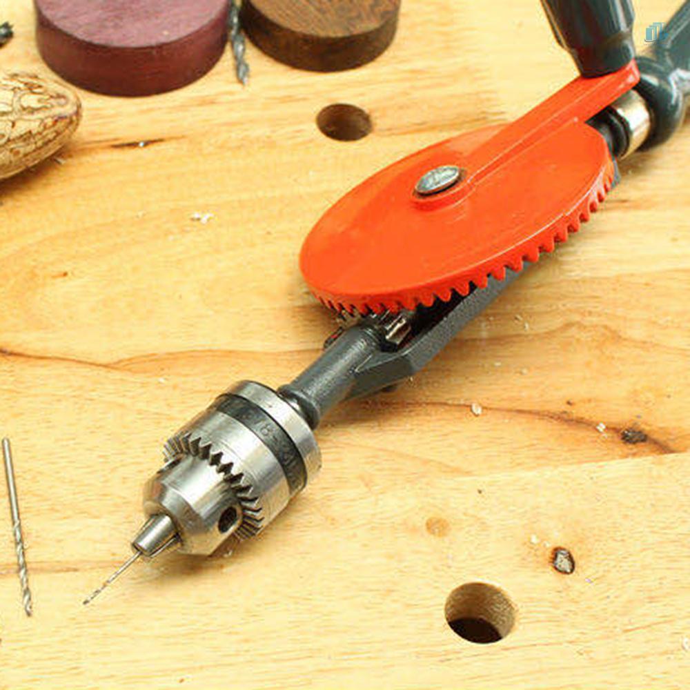 Máy Khoan Tay Quay Bằng Thép (s2mwvn) Với Hai Chân Khoan Bằng Tay Nhỏ Gọn Bằng Nhựa / PVC / Kính