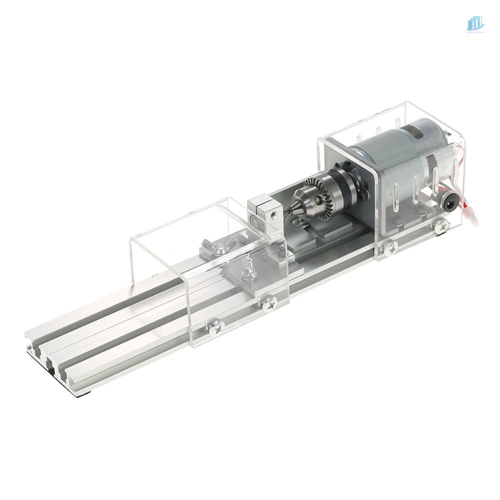 Máy Tiện Mini 100W 12-24V Dc Chuyên Dụng Cho Làm Mộc DIY