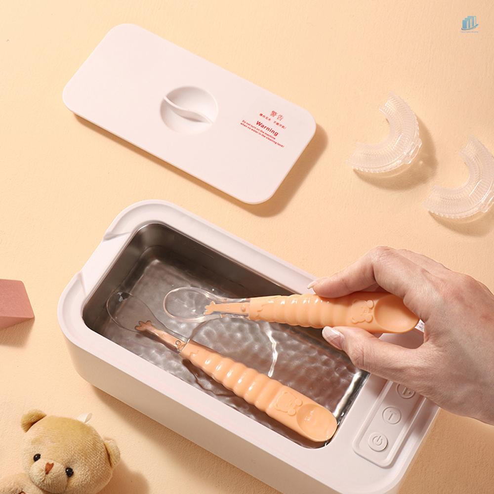 Máy Làm Sạch Mắt Kính 2 Cấp Độ IP54 400ml 47KHz Bằng Thép Không Gỉ