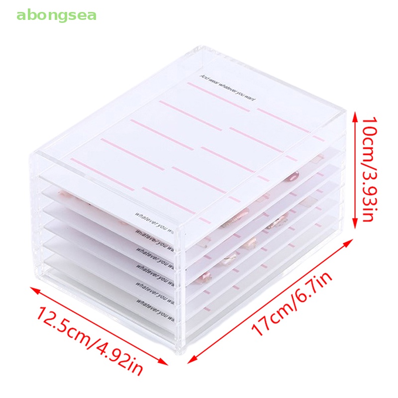 Giá Đỡ Trưng Bày Móng Tay Giả 5 Ngăn Tiện Lợi