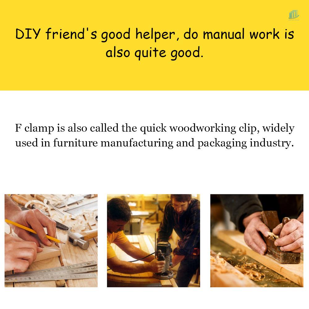 Kẹp Gỗ Đa Năng 95x 100 / 160 / 200 / 250 / 300mm Có Thể Điều Chỉnh 120 Độ