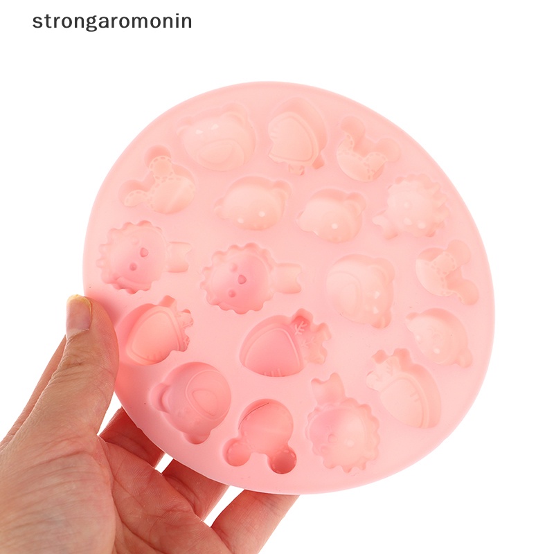 Khuôn Silicone Làm Bánh Donut Trái Cây Mini DIY