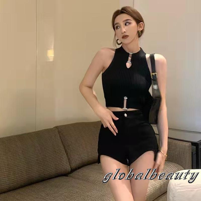 Áo Croptop Sát Nách Thời Trang Xuân Hè Cá Tính Cho Nữ