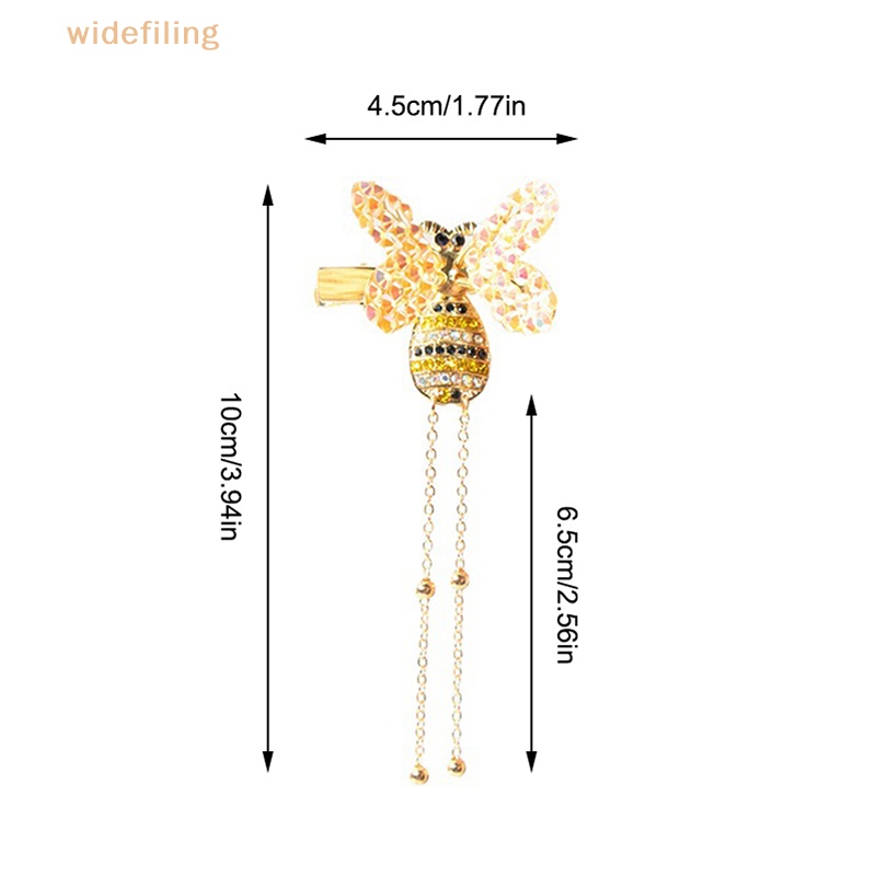 Kẹp Tóc Mái Bằng Kim Loại Hình Chú Ong Dễ Thương Cho Nữ