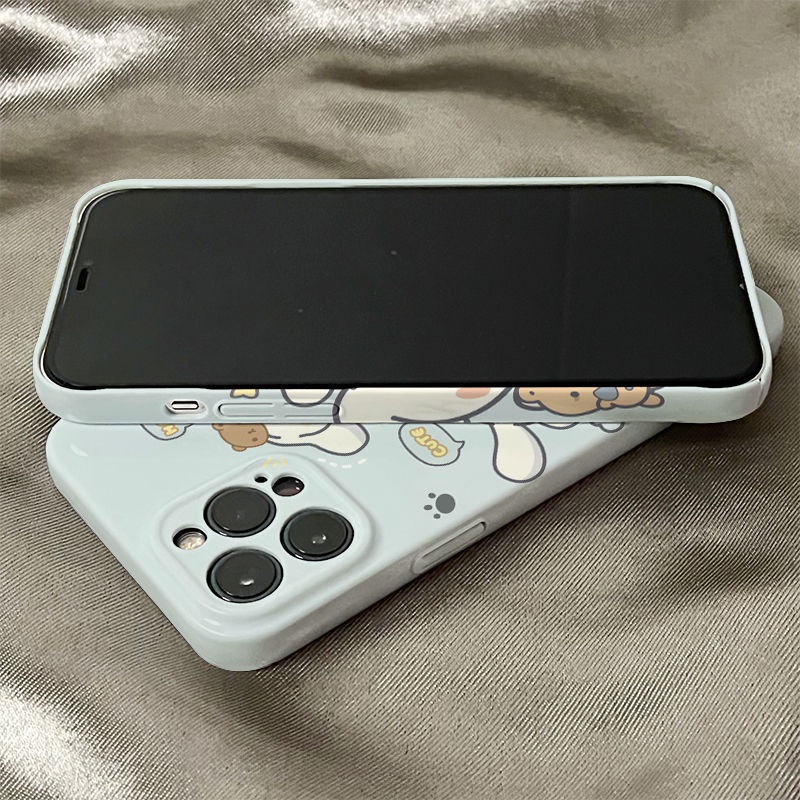 Ốp Điện Thoại Cứng Họa Tiết Hoạt Hình Chú Chó Cinnamon Dễ Thương Cho iPhone13 / 14pro FIZ1 12max711