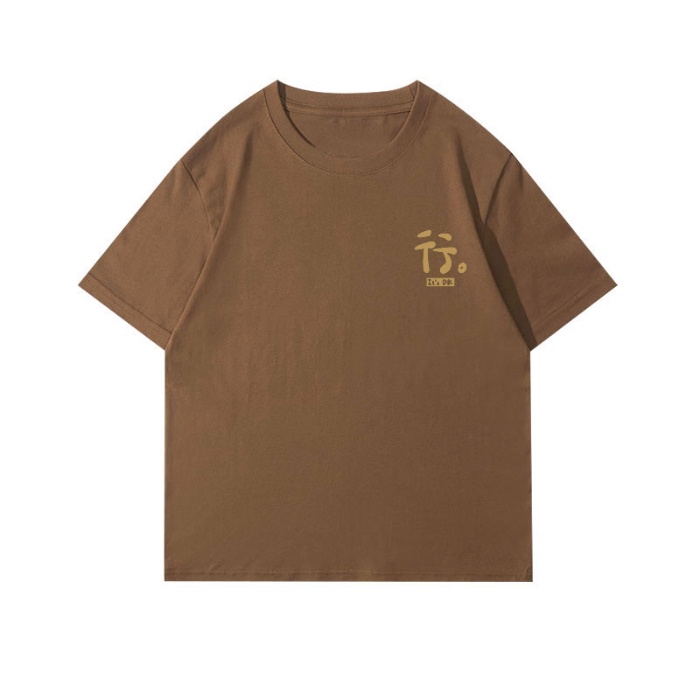 Áo thun unisex NRVP 100% cotton ngắn tay phong cách Hàn Quốc thời trang 2023