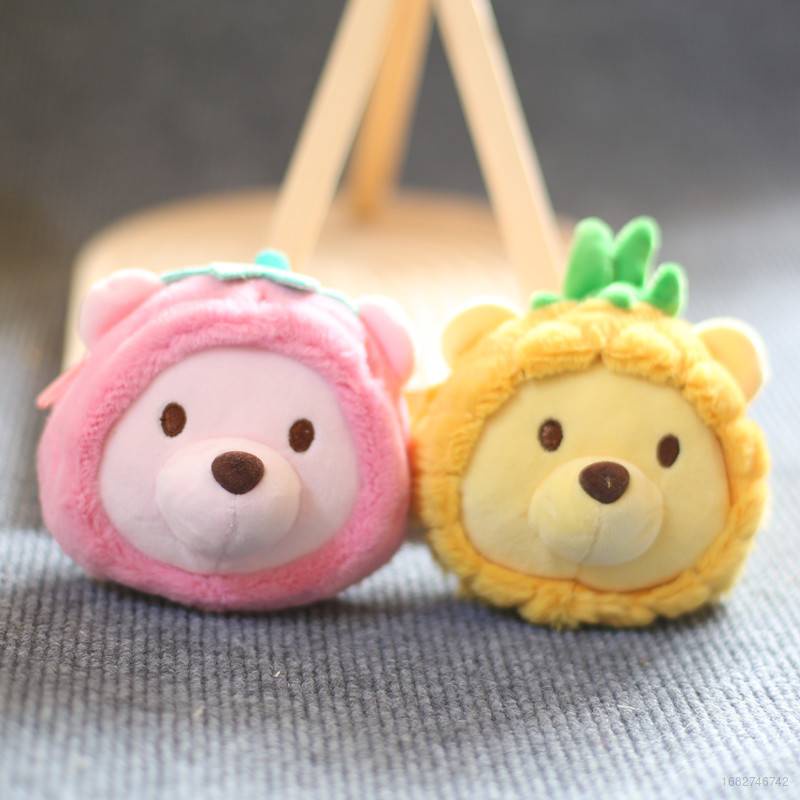 Móc Khóa Gấu Pooh Nhồi Bông Dễ Thương