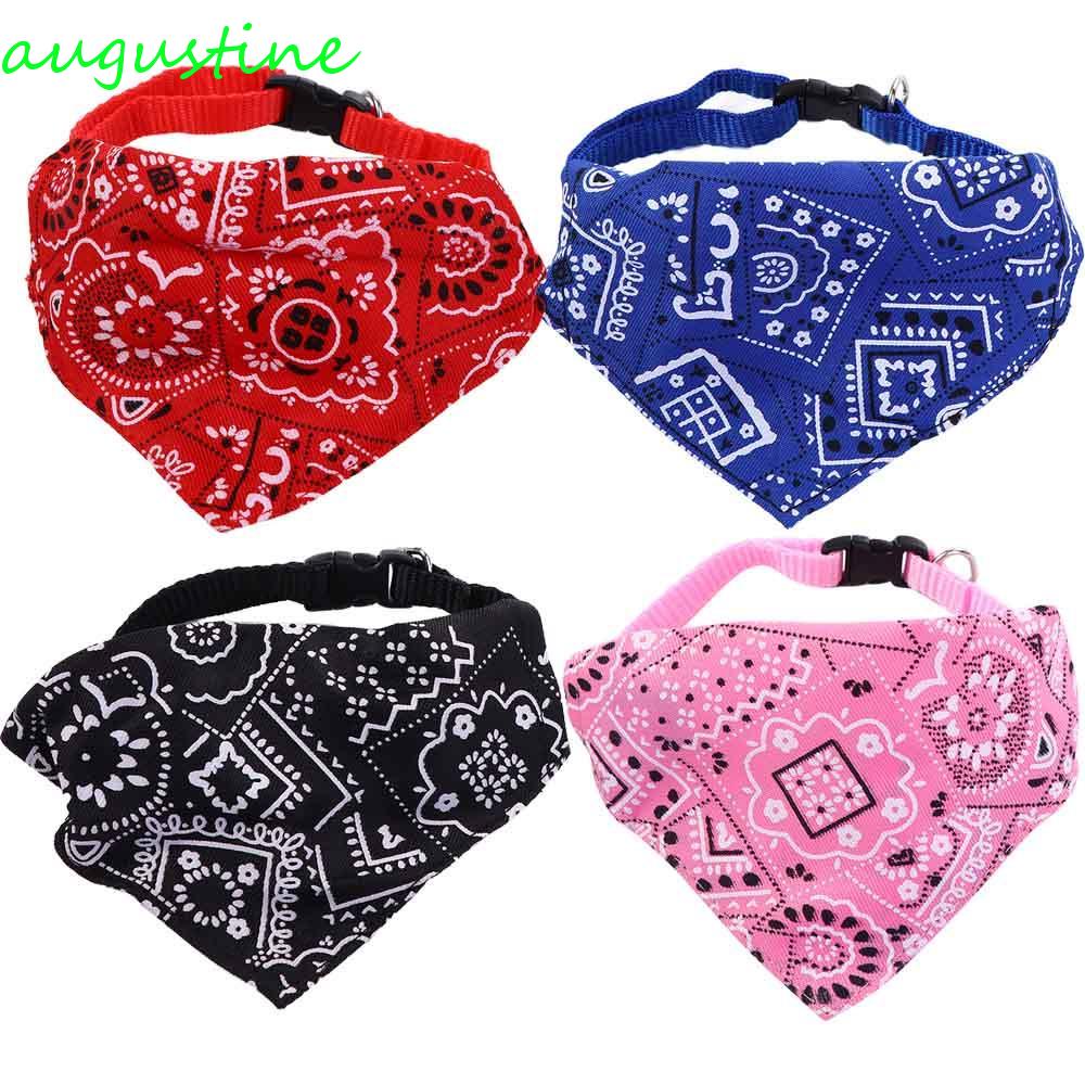 Khăn Choàng Cổ Họa Tiết Sọc Caro Thoải Mái Có Thể Giặt Cho Thú Cưng