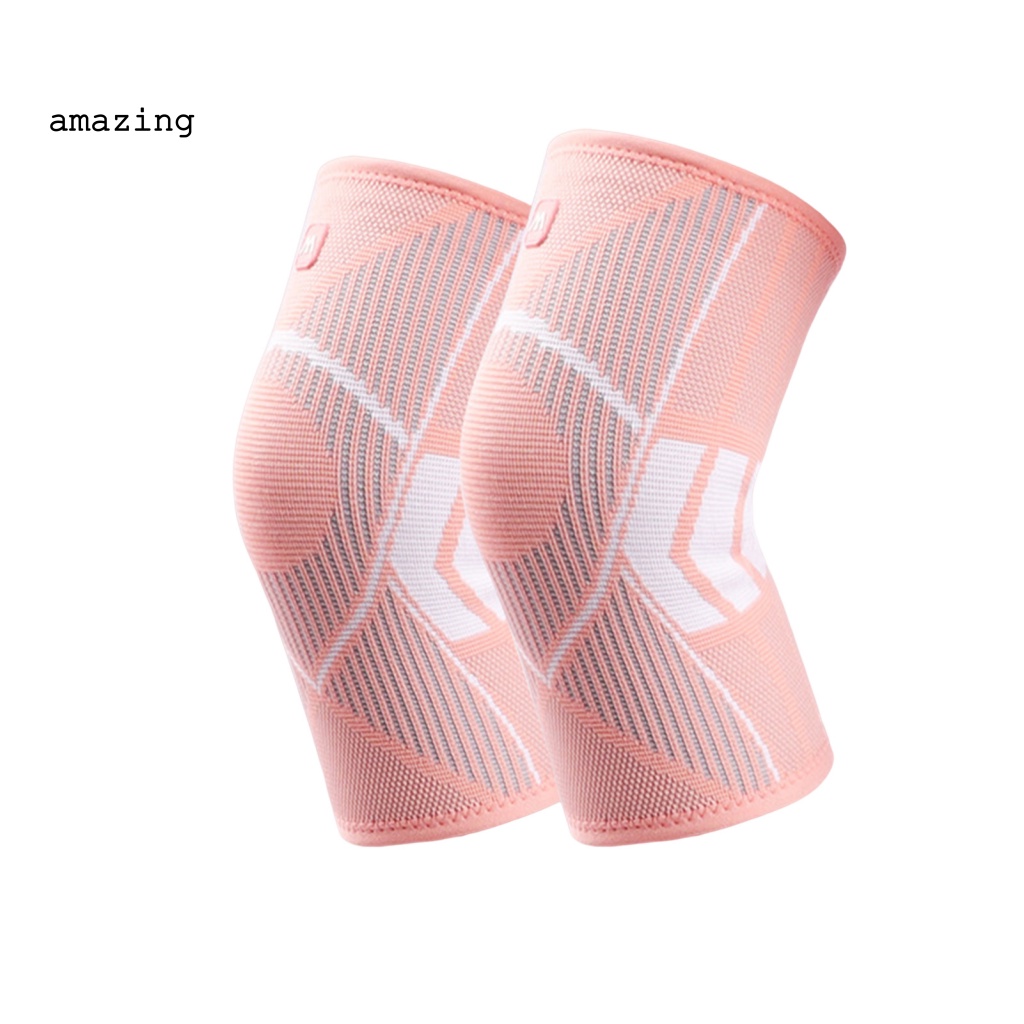 1 Cặp Đệm Bảo Vệ Đầu Gối Bằng Silicon Tiện Dụng Khi Tập Thể Thao / Yoga