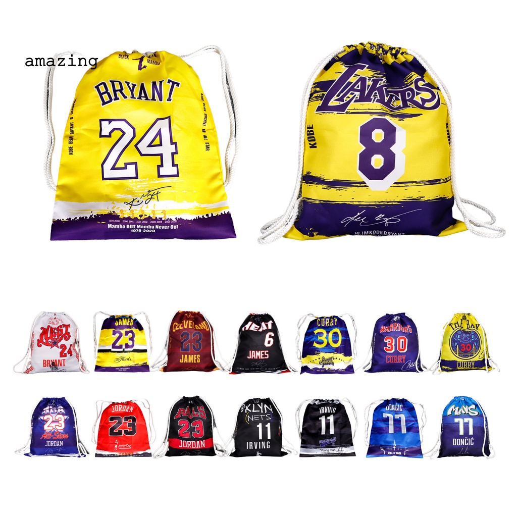 Túi Dây Rút Thể Thao Chống Nước In Họa Tiết