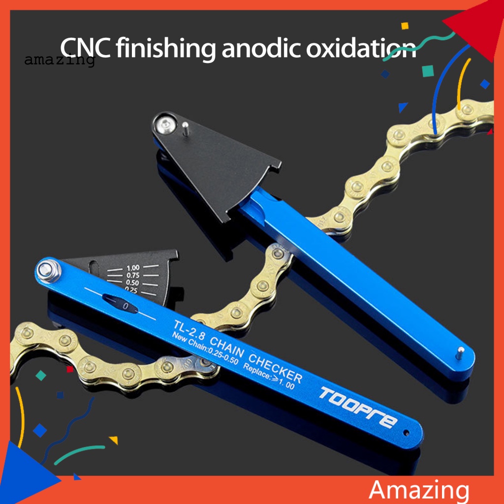 Đèn Báo Xích Xe Đạp Bằng Hợp Kim Nhôm Chất Lượng Cao