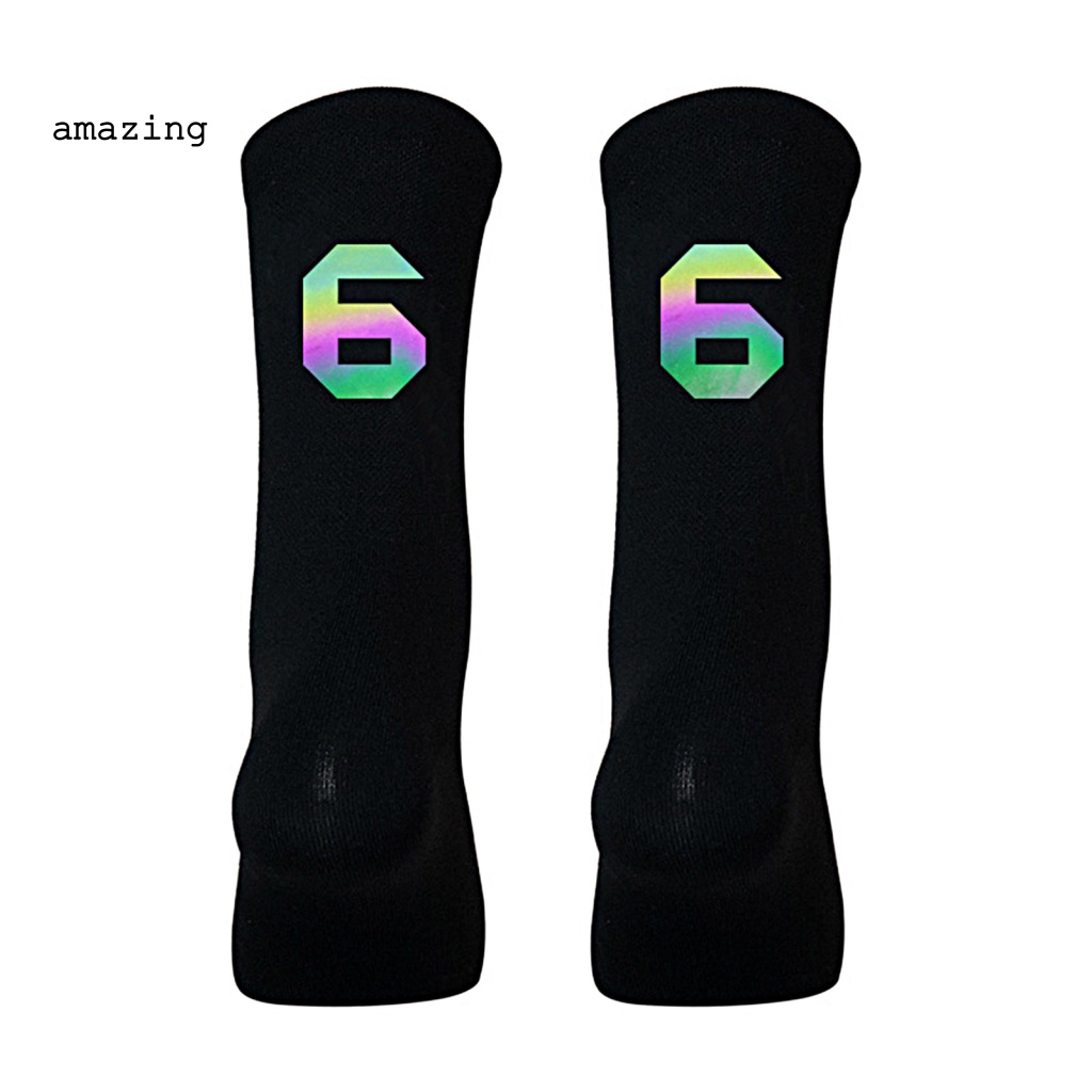 1 Đôi Vớ Đi Xe Đạp Thiết Kế Lấp Lánh Nhanh Khô Nhiều Kiểu Dáng