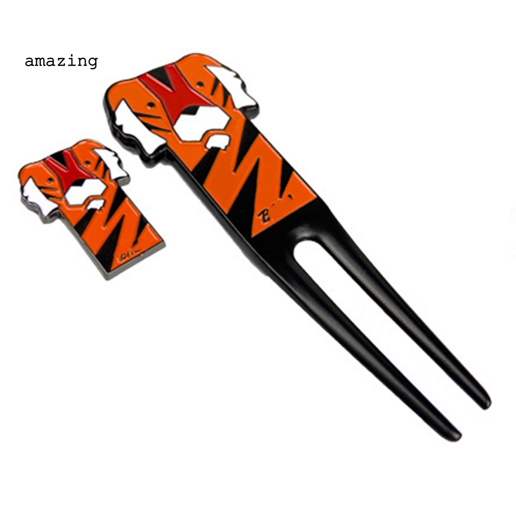 Dụng Cụ Đánh Dấu Bóng Golf Họa Tiết Hổ Hoạt Hình Trọng Lượng Nhẹ