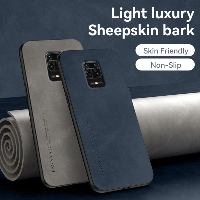 Ốp điện thoại KOOSUK da cừu mềm chống mồ hôi cho Xiaomi Redmi Note 7 8 9 Pro Max 9S
