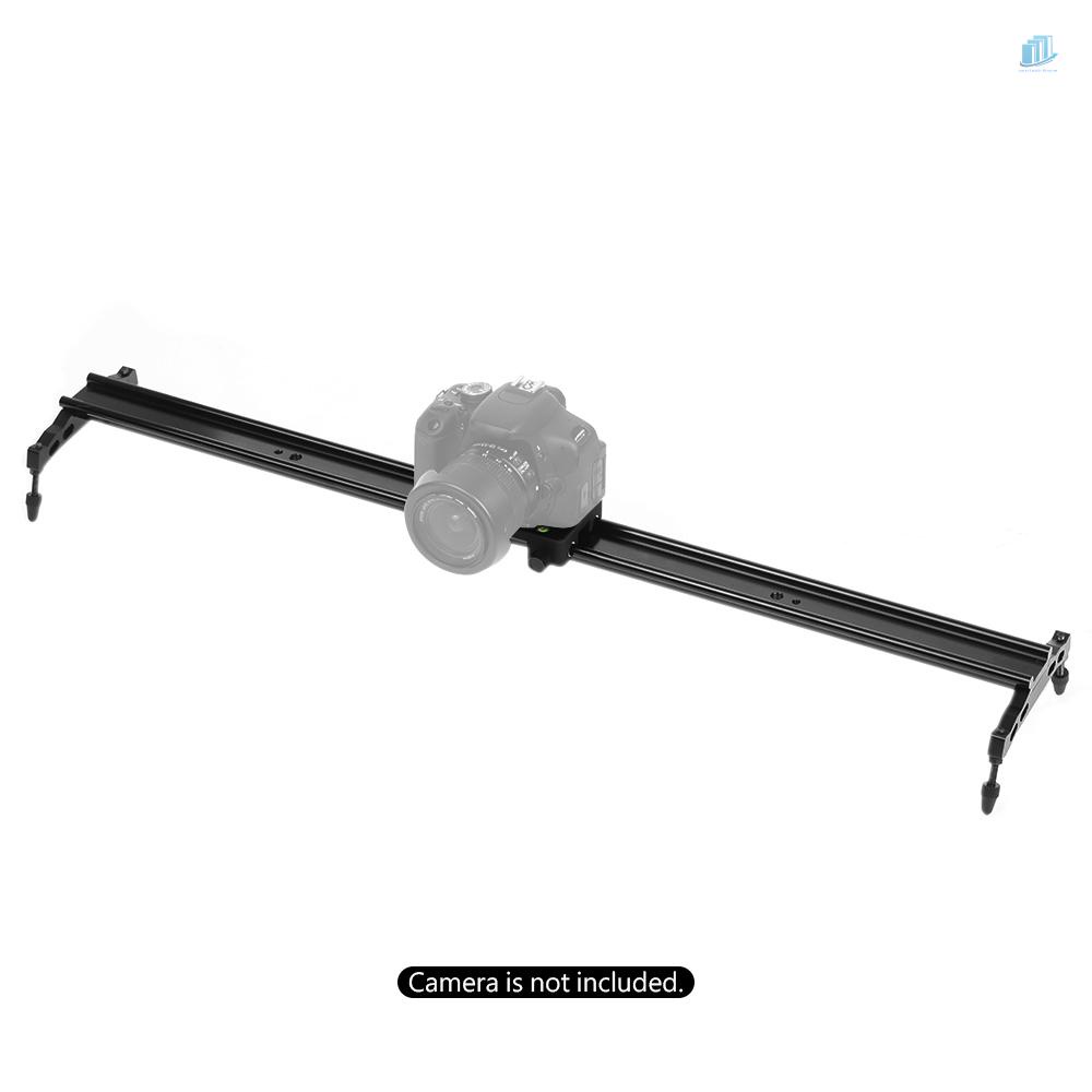 Thanh Trượt Theo Dõi Video Bằng Hợp Kim Nhôm Ổn Định Cho Máy Ảnh / Máy Quay Phim Andoer 80cm / Máy Quay Tối Đa 5Kg Màu Đen