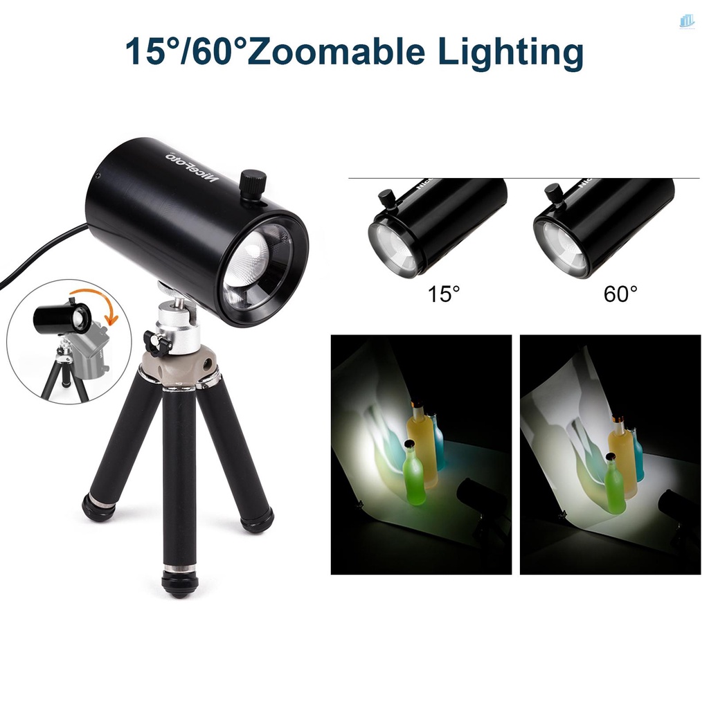 Bộ Lều Chụp Ảnh Mini 40 * 40cm / 16 * 16in Di Động Kèm Hộp Đèn LED Có Thể Gập Lại 1 * 2 * 2 * Tripods Mini + 3 * Nền (O