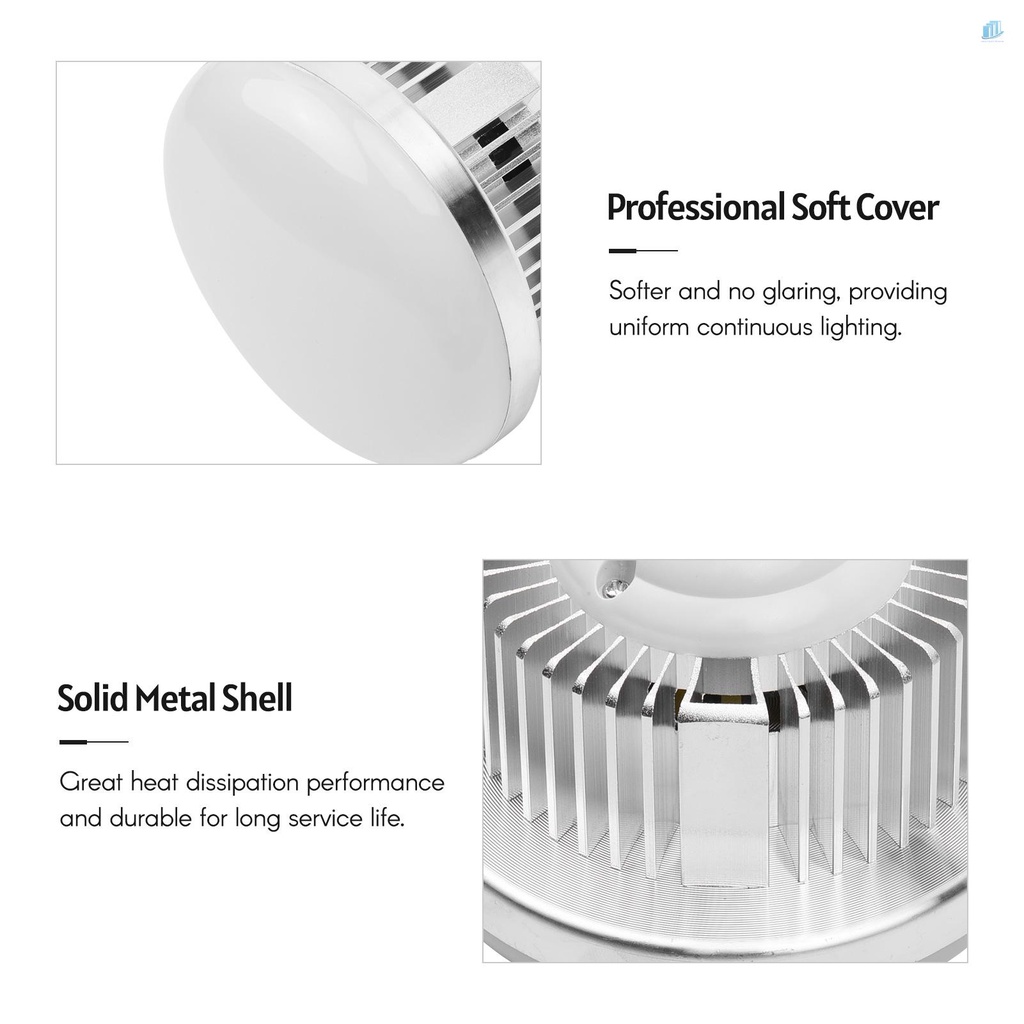 Bóng Đèn LED smartwatchinone 45W E27 3000K-6000K AC110~235V Điều Khiển Từ Xa Tiện Dụng Cho Studio Chụp Ảnh Chân Dung