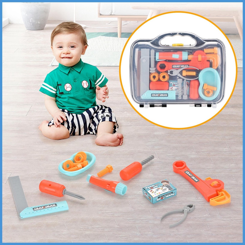 Bộ Dụng Cụ Đồ Chơi Gồm Đèn Pin 3 4 5 luvn Vui Nhộn Cho Bé