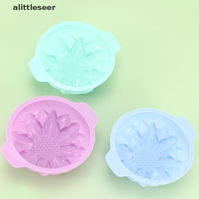 1 Khuôn Bánh Bằng Silicone Hình Hoa Hướng Dương DIY