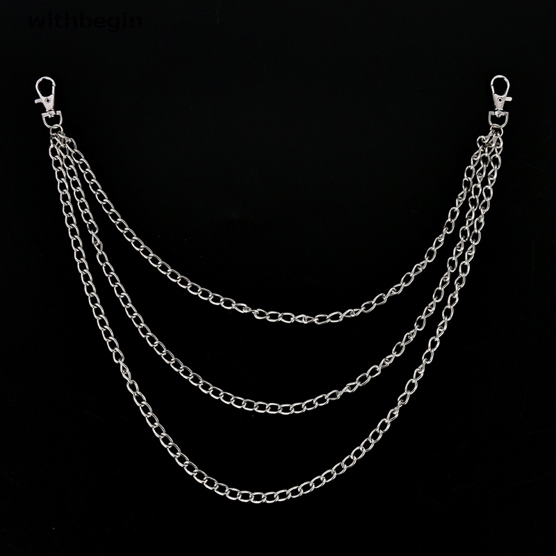 Dây Xích 3 Std Phong Cách Punk Hip Hop Gắn Ví / Thắt Lưng Cho Nam / Nữ