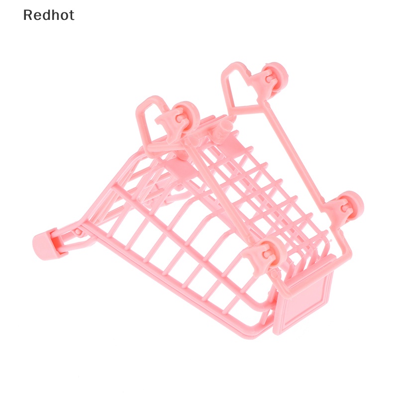 Mô Hình Xe Đẩy Mua Sắm Trang Trí Nhà Búp Bê Tỉ Lệ 1: 12