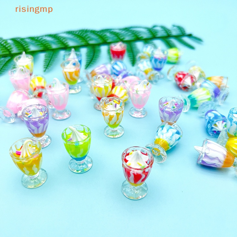 Set 2 Ly Kem / Trái Cây / Ly Nước / Đồ Chơi Búp Bê 1: 6 Để Bàn Trang Trí Nhà Búp Bê / Tiểu Cảnh