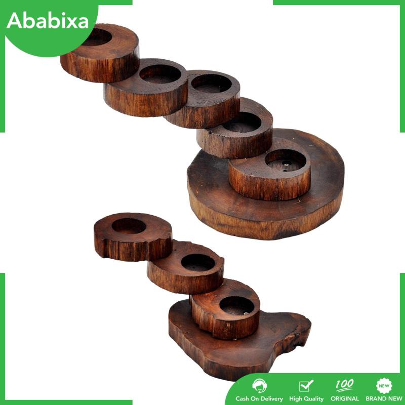 Giá Đỡ Sushi / Đĩa Ăn Bằng Gỗ Họa Tiết Hoa Phong Cách Nhật Bản Độc Đáo Tiện Dụng Cho Gia Đình / Nhà Hàng / Tiệc Cưới