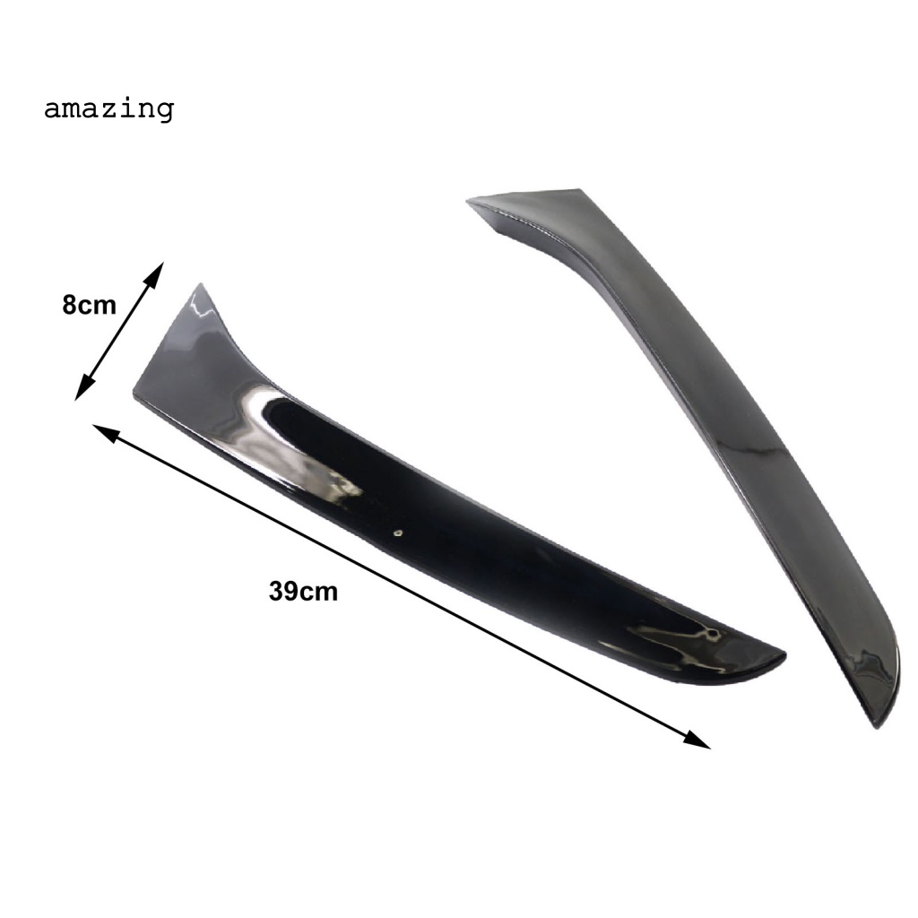 Bộ 2 Cánh Gió Chống Trầy Xước Màu Đen Sáng Cho VW Magotan-Passat B7 Wagon11-15