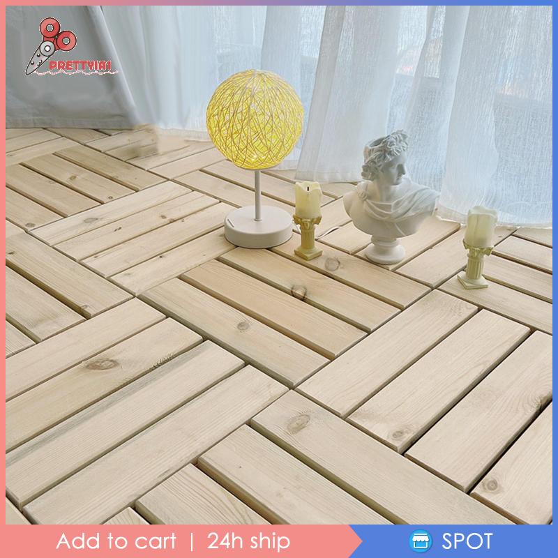 Khối Gỗ 29x29cm 29x29cm Lót Sàn Phòng Ngủ / Ban Công Trang Trí Nội Thất