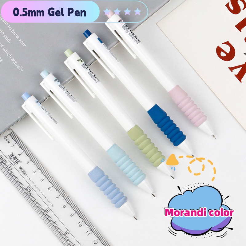 Bút Mực Gel Ngòi 0.5mm Màu Đen Kiểu Dáng Đơn Giản Tiện Dụng
