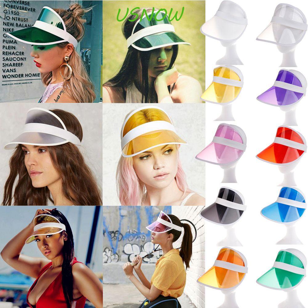 Nón Lưỡi Trai Bằng PVC Trong Suốt Chống Nắng Tiện Dụng Cho Nam Và Nữ