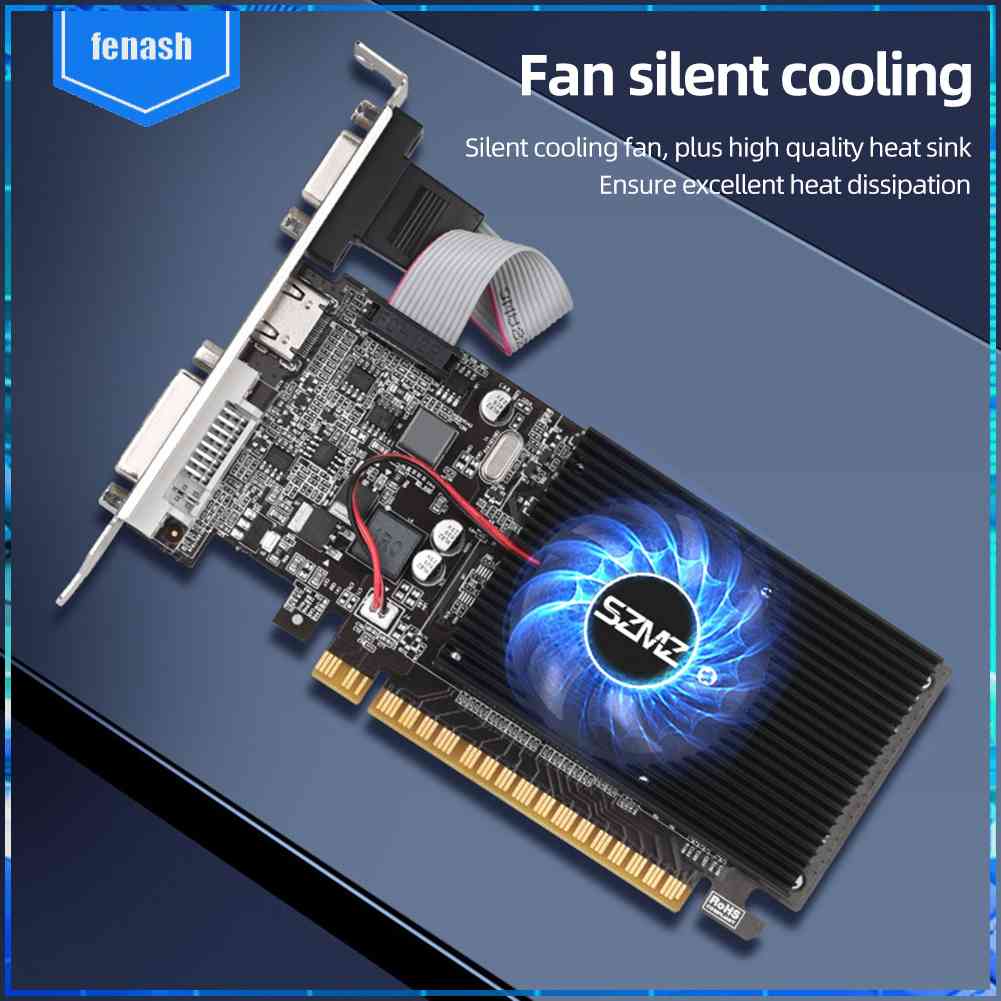 Thẻ Đồ Họa Chơi Game GT210 1G 64Bit DDR3 Cho PC