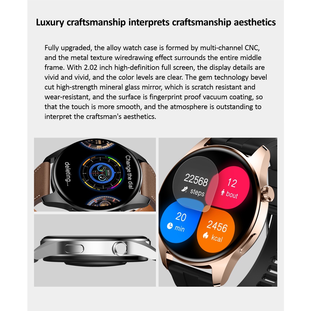 Đồng Hồ Thông Minh HK4 Hero Màn Hình 1.5 Inch Tích Hợp Chức Năng Nghe Gọi GPS 2023