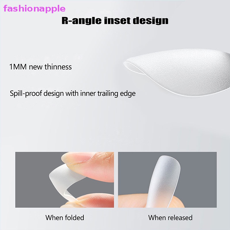 Bộ 420 Móng Tay Giả Ngắn Che Phủ Toàn Diện Chất Lượng Cao